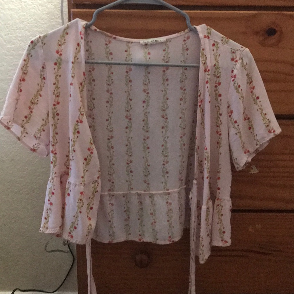 wrap shirt from pacsun